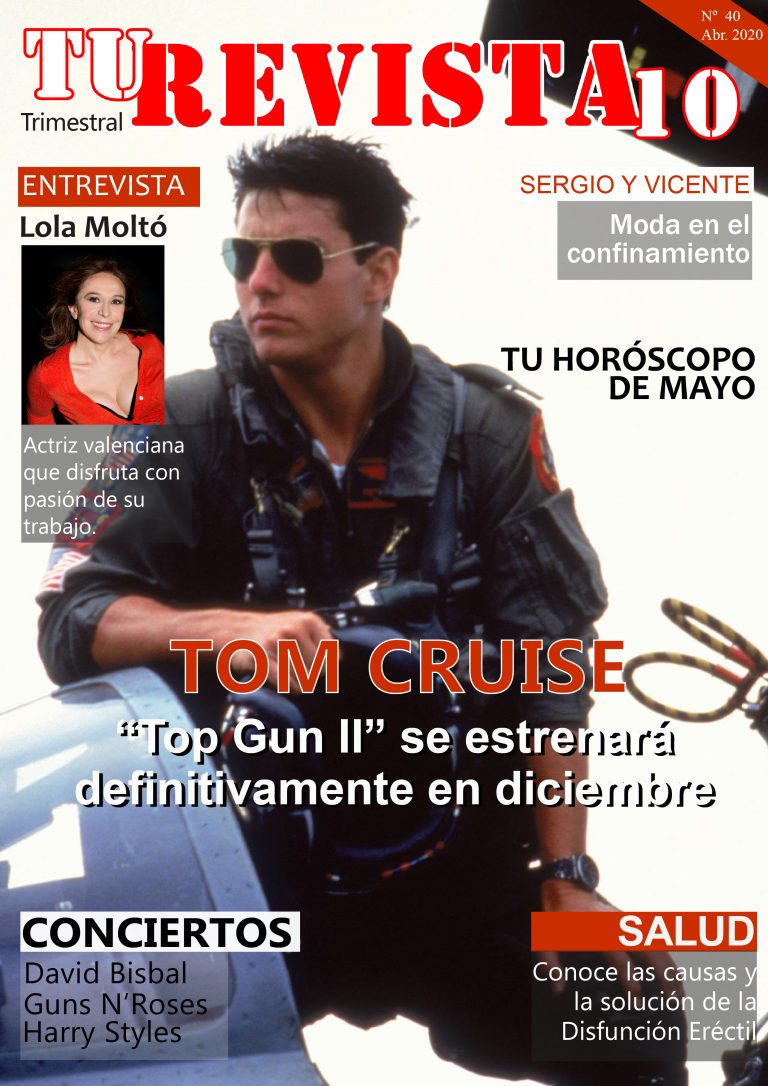 Tom Cruise "Top GunII se estrenará en diciembre"