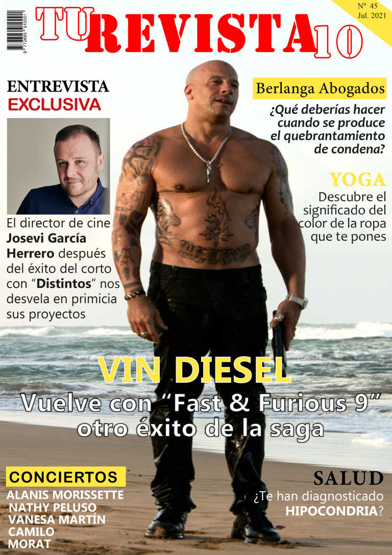 VIN DIESEL ha obtenido un gran éxito con "Fast & Furious 9". No te pierdas la entrevista al director valenciano JOSEVI GARCÍA que nos cuenta entre otras cosas, sus próximos proyectos.
